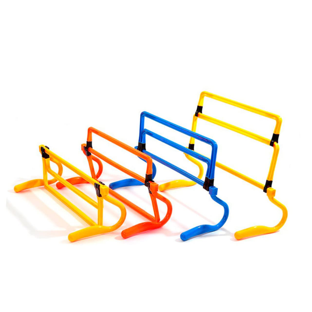 Milisten Agility Hurdles Training Set Soccer Equipment Football Training Accesspries Detachable Barriers for Exercise