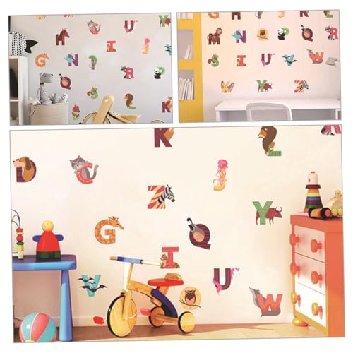Vinilo decorativo de animales y letras en PVC miniatura 6