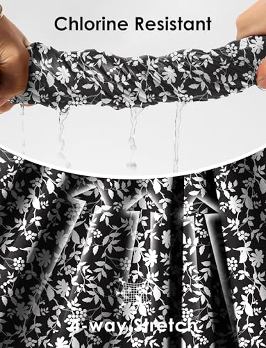 Image of Viodia Women's 18 inch /20 inch Long Swim Skirt High Waisted Modest Swimsuits Skirt Bathing Suit Tummy Control Swim Bottoms