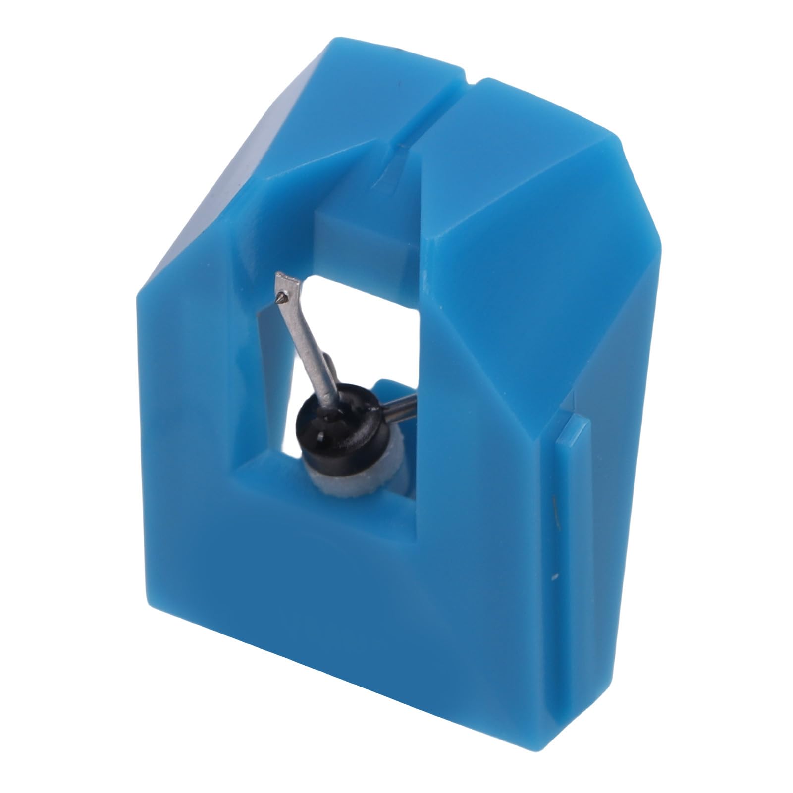 Aguja de Repuesto AT VMN95C con Diseño Cónico de 0,6 Mil para Tocadiscos y Cartucho de Tocadiscos ABS Azul Elegante