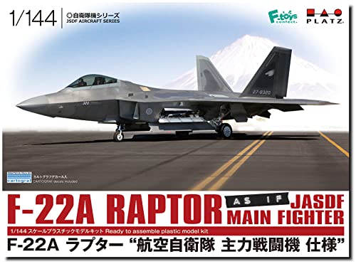 プラッツ(PLATZ) 1/144 F-22A ラプター 航空自衛隊 主力戦闘機 仕様 プラモデル PF-46 プラッツ(PLATZ) 1/144 F-22A ラプター 航空自衛隊 主力戦闘機 仕様 プラモデル PF-46