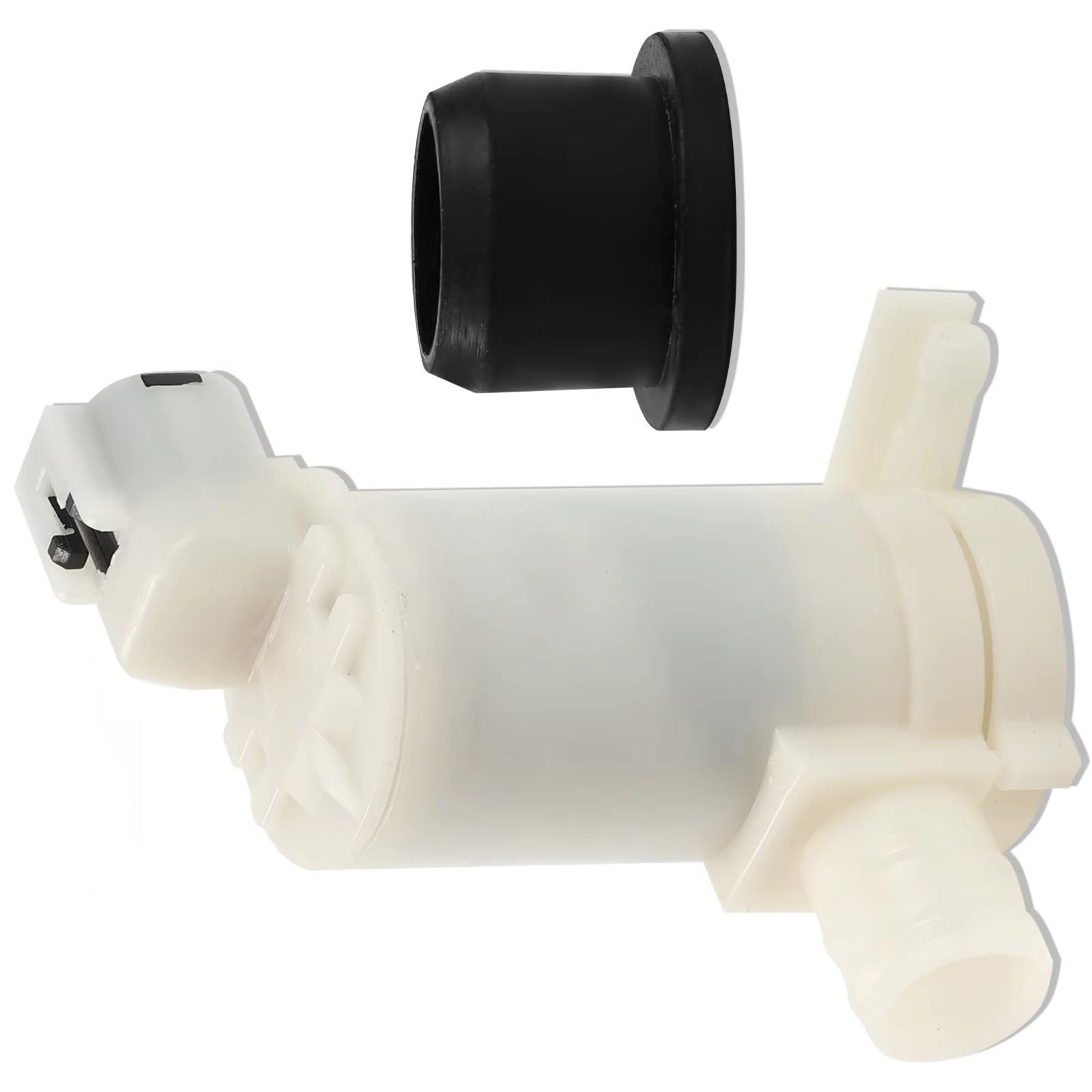 Sanehou One Color Washer Pump Compatible With Nissan For Maxima 1995-2001 For Pathfinder 1996-2004 Car Wiper Front Windshield Windscreen Washer Pump Motor Grommet