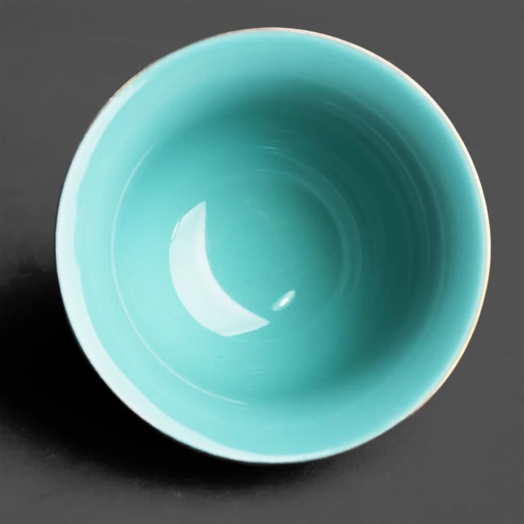 Covered Bowl Ceramic Material Painted Craft Kung Fu Tea Ceremony Brewing
