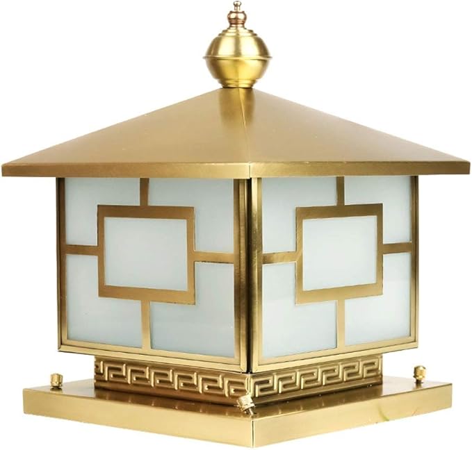 ZYSKABQ Vintage Europese kolom Koplamp Wandlamp Buiten Waterdicht Tuinwandlamp Villa Deur Pilaarlamp, Buiten Post Lights Affures, In Garden & Outdoor Lights E27 Lamp Dop Schroef Octopus feet photo 2