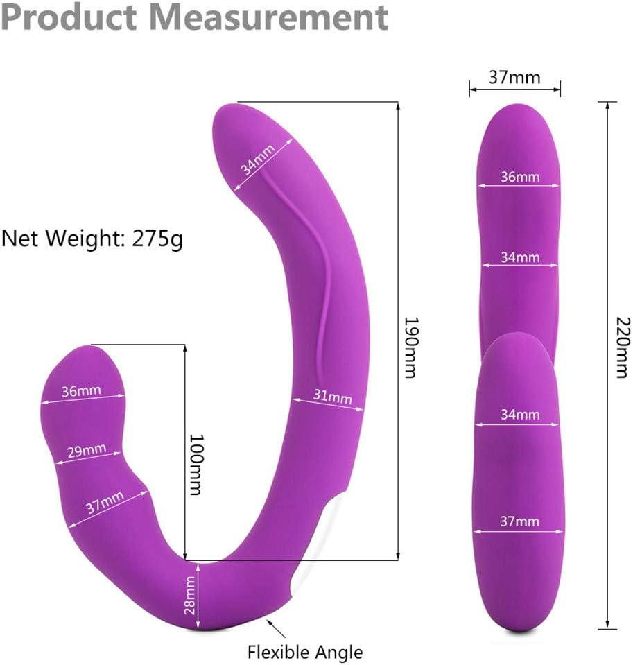 ❤️Sex Toys PANPANY Doble cabeza pene de Simulación, Doble ...