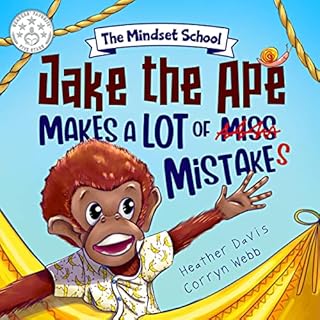 Jake the Ape Makes a Lot of Mistakes! Audiolibro Por Heather Davis arte de portada