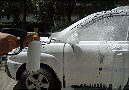 JWGJW 198 Snow Foam Lance Foam Cannon Foam Blaster 1/4" Quick Connector for Pressure Washer Gun - Thumbnail 5