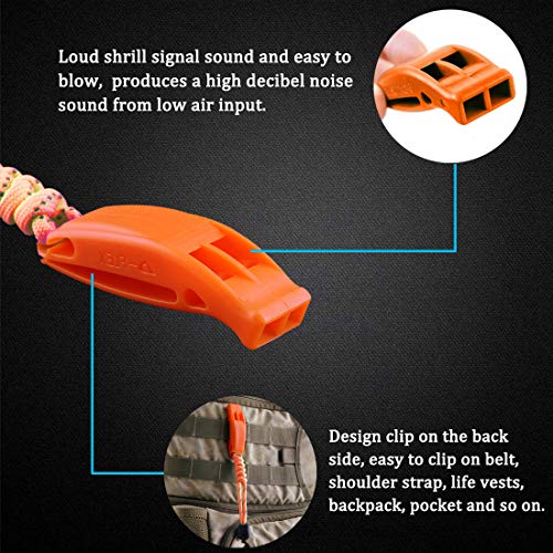 image for Botepon Marine Boat Whistle Coast Guard Approved Whistle Kayak Whistle