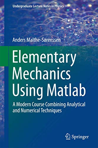 Elementary Mechanics Using Matlab view 2