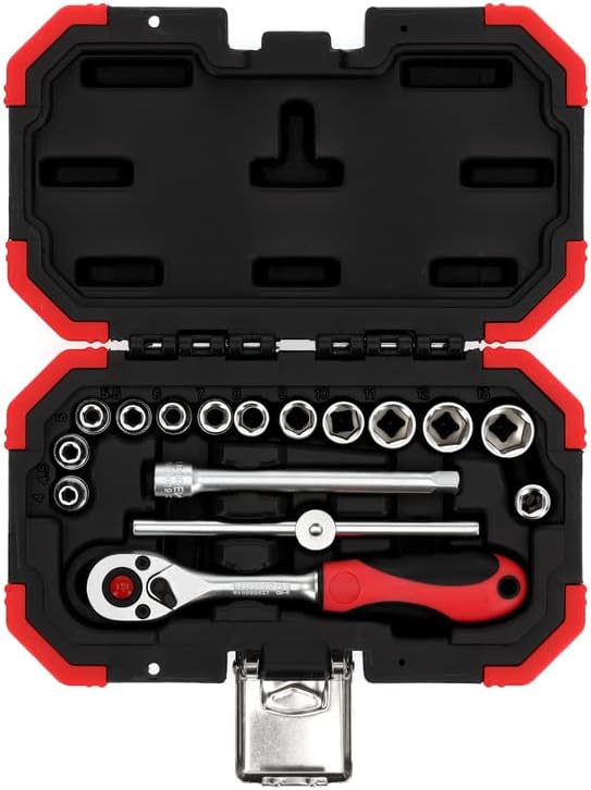 GEDORE - R49003016 RED Socket set size4-13mm 16pcs