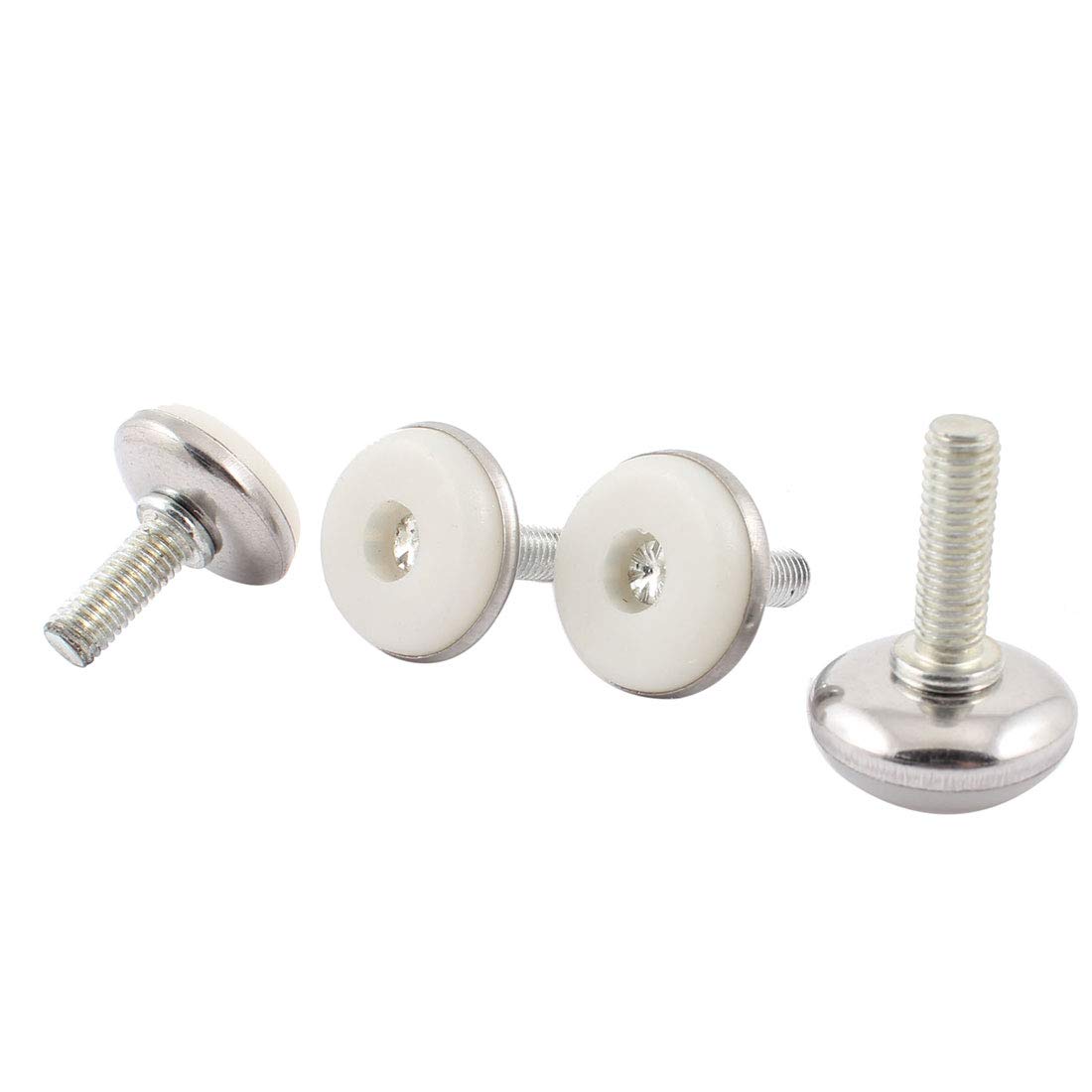 Stainless Steel Thread Stem Adjustable Furniture Glide 7 8mm Dia 4pcs id 2d9 a55 5fb f60 384