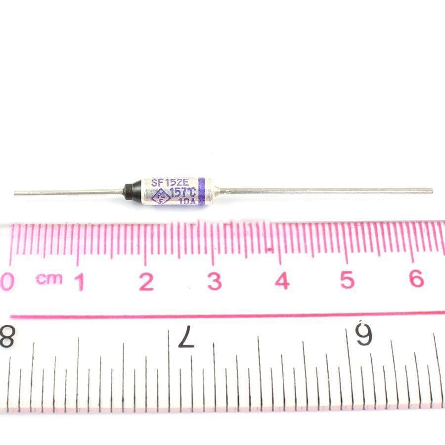 10 Pcs Thermal Fuse 157 Degree TF Cutoff 250V 10A SF152E