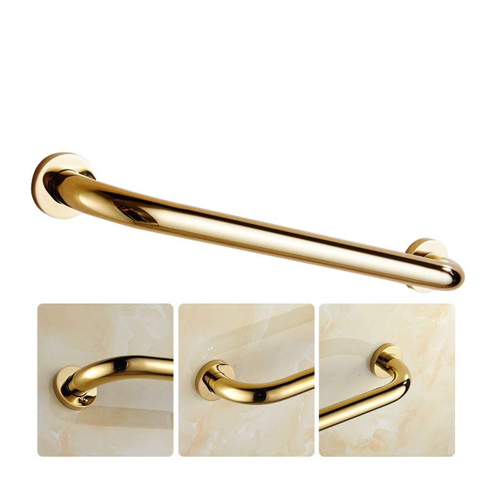 Buy Bath Wall Attachment Handrails Grab Bar Rails, Bathroom Brass Grab