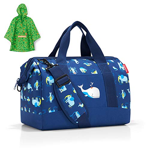 Preisvergleich Produktbild reisenthel Kids Allrounder M Reisetasche ABC Friends Blue IX4066 + gratis Zugabe