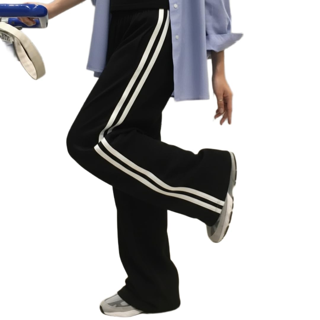 dockstreet Track Pant for Women || Baggy Fit || Track Pants || Full Elastic Jogger Track Pant ||-picture-30