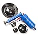 Air Pressure Drain Pump Pipe Dredge Tools, Air Power Drain Blaster, High Pressure Drain Opener for Toilet Bathroom, Suite for Dredging Home Toilet Bathtub Sink with 4 Suckers#5111(Blue)