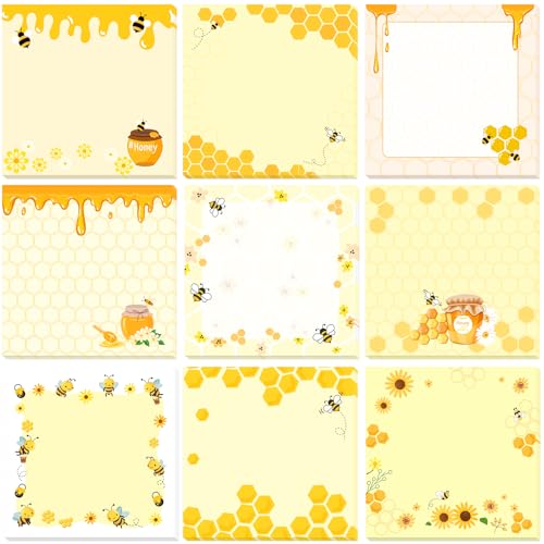 Blocs de notes autocollants amusants en forme d'abeille pour ne plus oublier vos tâches de bureau