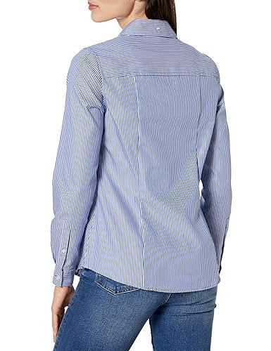Jones New York Women's Long Sleeve Easy Care Stripe Blouse3