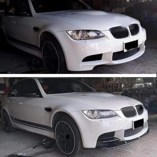Diffuseur pare-chocs avant BMW E90 E92 M3 couteau vent carbone - 5