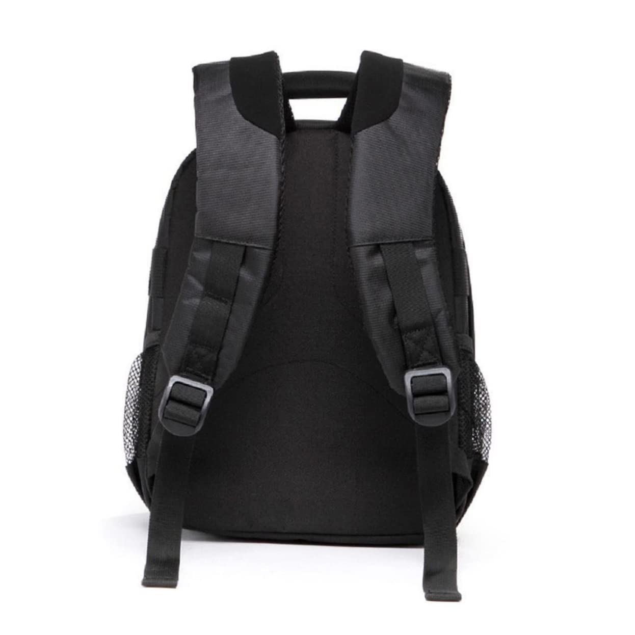 PartyKindom Zaino per Fotocamera Reflex Dslr Scomparti Regolabili e Predisposizione per Obiettivo Fissato, Borsa Fotografica in Nailon Maniglie e Cinghie per Spalle