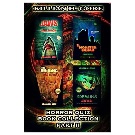 Horror Quiz Book Collection Part II: Featuring Jaws, The Monster Squad, The Shining and Gremlins Quiz Books