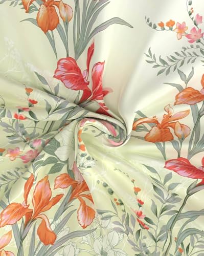 Image of Portico New York Super King Size Flat Bedsheet with 2 Pillow Covers Facets (Multicolor 6)