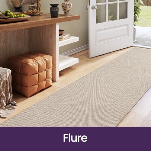 DEXI Teppich Läufer, Küchenteppich waschbar rutschfest, Flur Teppich Absorbierend, dauerhaft & antistatisch, Küchenläufer für Eingang, Küche, Wohnraum, 60 x 210 cm, Khaki