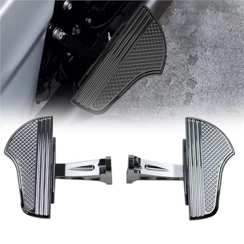 Marchepieds arrière Harley Street Glide anti-vibration à surface large