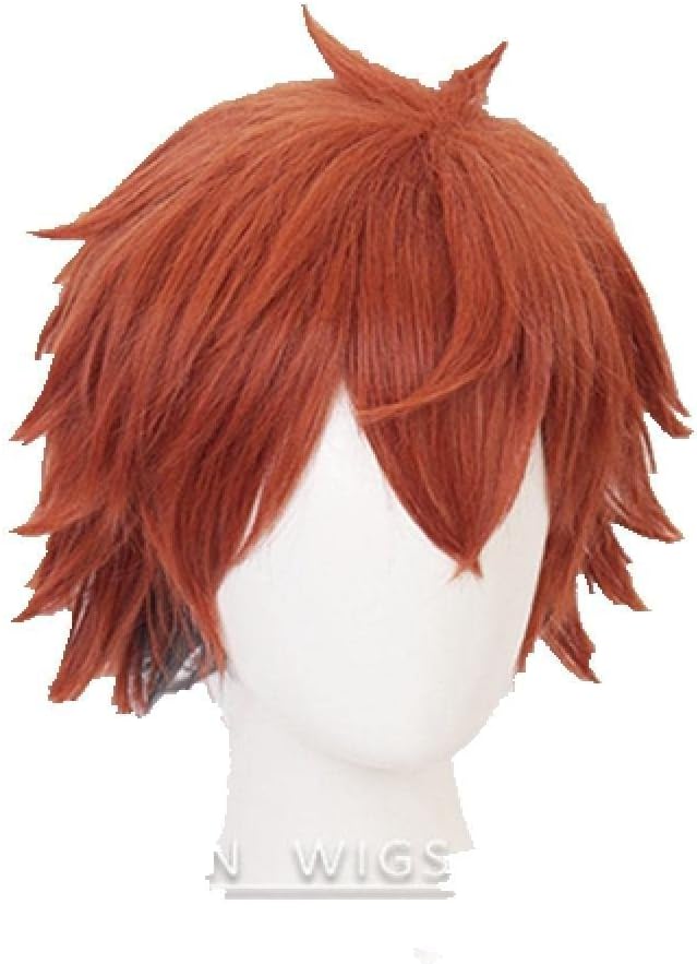 Anime Twisted Wonderland Ace Trappola Short Wig Cosplay Costume Heat Resistant Synthetic Hair Men Women Wigs