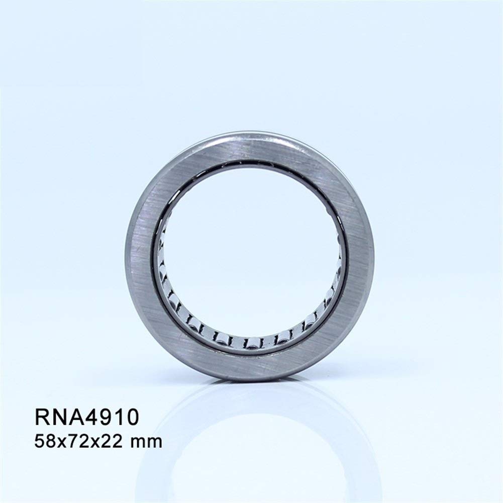 Roulements à Aiguilles RNA4910 Roulement à Aiguilles 58 x 72 x 22 mm Bague Pleine Roulements à Aiguilles sans Bague intérieure 4624910 4644910/A Roulements