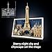 LEGO Architecture Paris – City of Love Building Set for Adults - DIY Office or Bedroom Decor for Women & Men, Ages 18+ - Buildable Frame to Hang or Stand for Display - Gift Idea for Birthdays - 21064