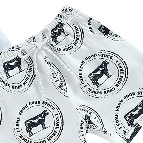 Calças de inverno para meninos recém-nascidos de manga curta para meninos e crianças, Branco, 18-24