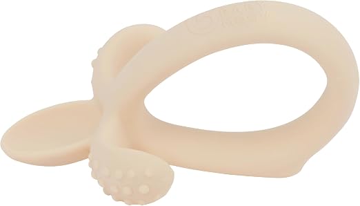 Babymoov Cuillère d'Apprentissage et Anneau de Dentition 2-en-1 en Silicone