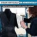 Eurosteam Next Generation Iron - Powerful Steam with Built-in Boiler - No Temperature Setting for All Fabrics - Experience Professional-Quality Ironing to cut your time in half.
