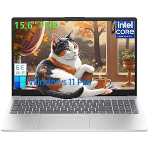 HP Computadora portátil FHD de 15.6″ para el hogar de estudiantes y negocios, procesador Intel de 4 núcleos (Beat i3-1115G4), 32 GB DDR4 RAM, 1 TB PCIe SSD, WiFi 6E, Bluetooth 5.3, Type-C, HDMI