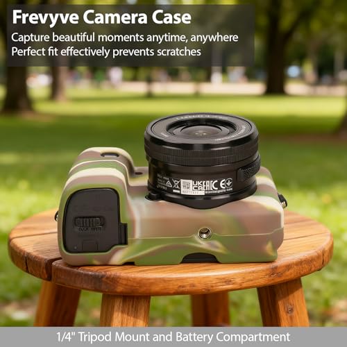Funda para cámara Sony Alpha A6400 A6300 de silicona suave miniatura 5