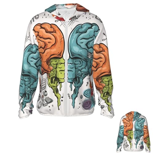 Chaqueta de Protección Solar UPF 50+ para Hombre y Mujer Negra miniatura 1