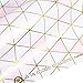 Poly Mailers 12.5x15 50 Pack | Self-Sealing Shipping Bags Envelopes for Small Business | Waterproof Durable Packaging | Rosé | Pink Gold | à la mode Mailers