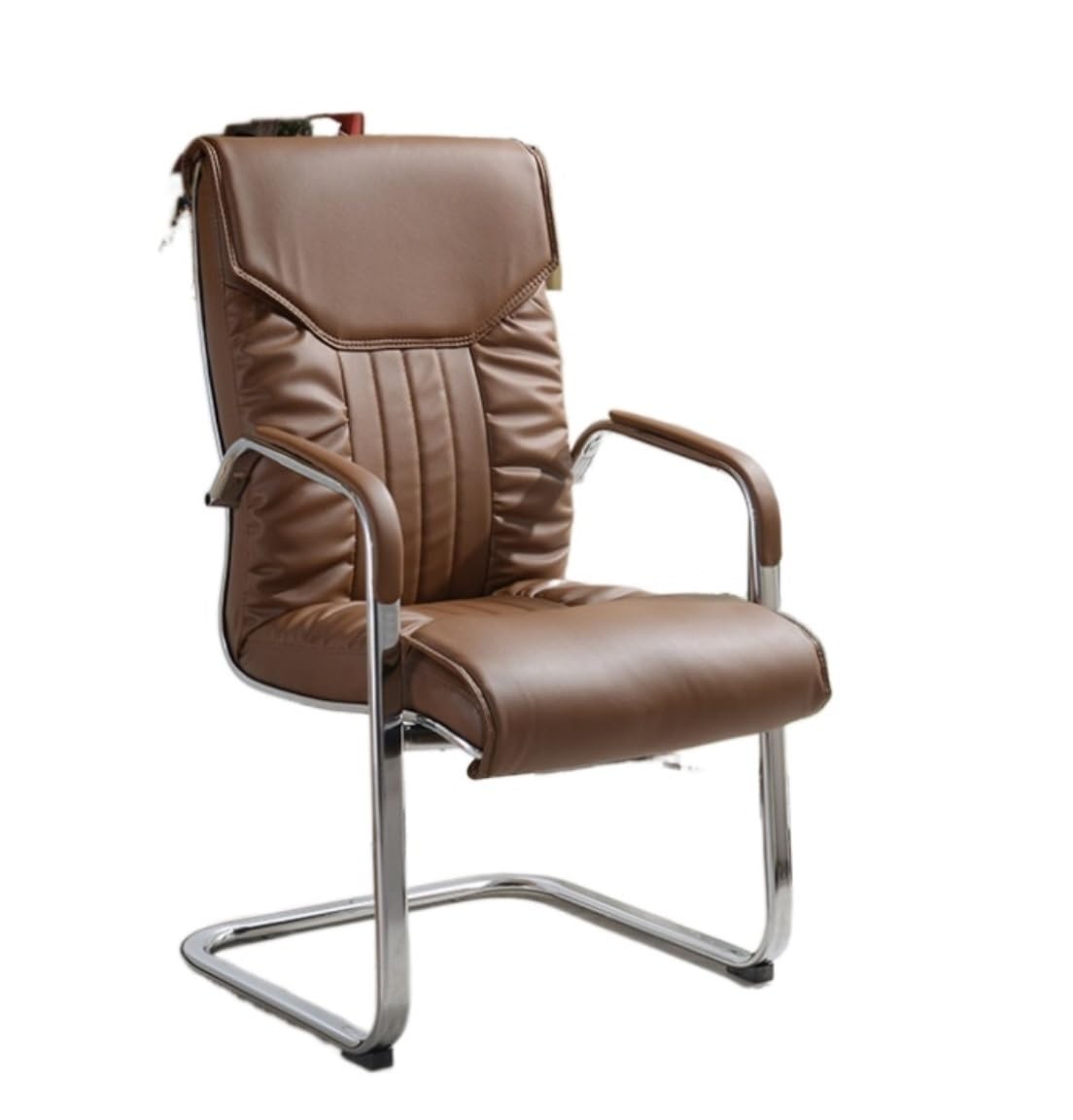 HTTGDGDH Ergonomic Executive Office Chair - Adjustable Height Leather Swivel Gaming Desk Chair For Comfort & Style - Professional Computer Task Chair,