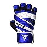 RDX L10 Trainingshandschuhe Gym Gloves, Blue, S
