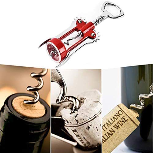 Multifunctional Corkscrew Red Wine Beer Bottle Opener Wing Corkscrew - Image 5
