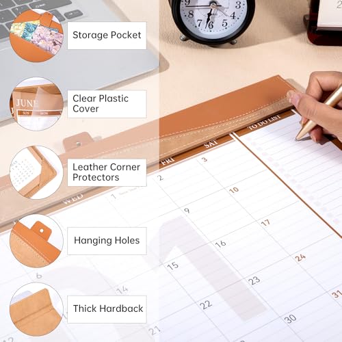 Image of Yoment Desk Calendar 2026-2027, 17 inch x 12 inch, from Now - Dec 2027(18 Months)
