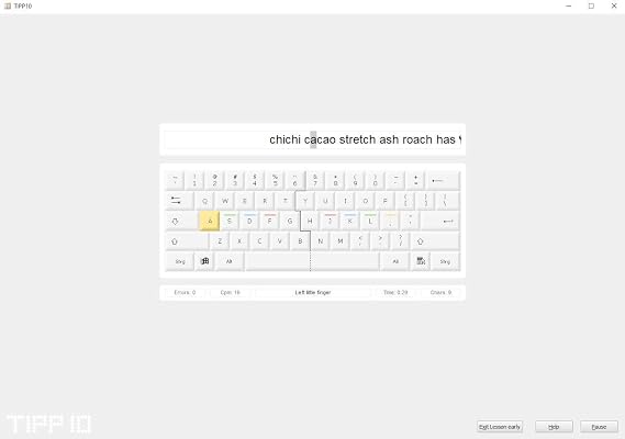 Typing Coach 10 - typing software for adults, kids and students - learn how to type faster - computer program - compatible with Win 11, 10, 8.1, 7