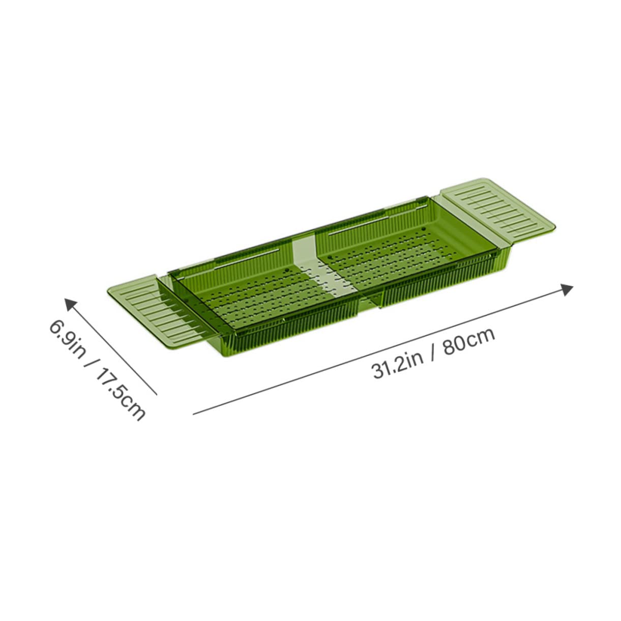 FONDOTIN Adjustable Bathtub Tray Table Expandable Bath for Tub with Pillow Stylish Bath Accessories for Bathroom Decor Fits Bathtubs for Relaxing and Organizing