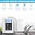 Alkaline Water Ionizer, PH 3.5-10.5, Home Alkaline Water Filter, Up to -500mV ORP, Water Purifier Machine, with 7 Water Settings, 8000 Liters Per Filter,Auto-Cleaning,Intelligent Voice Silver