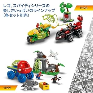 Amazon.co.jp - レゴ® マーベル スパイディとすごいなかまたち スパイディとゴビーのツリーハウス大作戦:ラプターをやっつけろ 11200