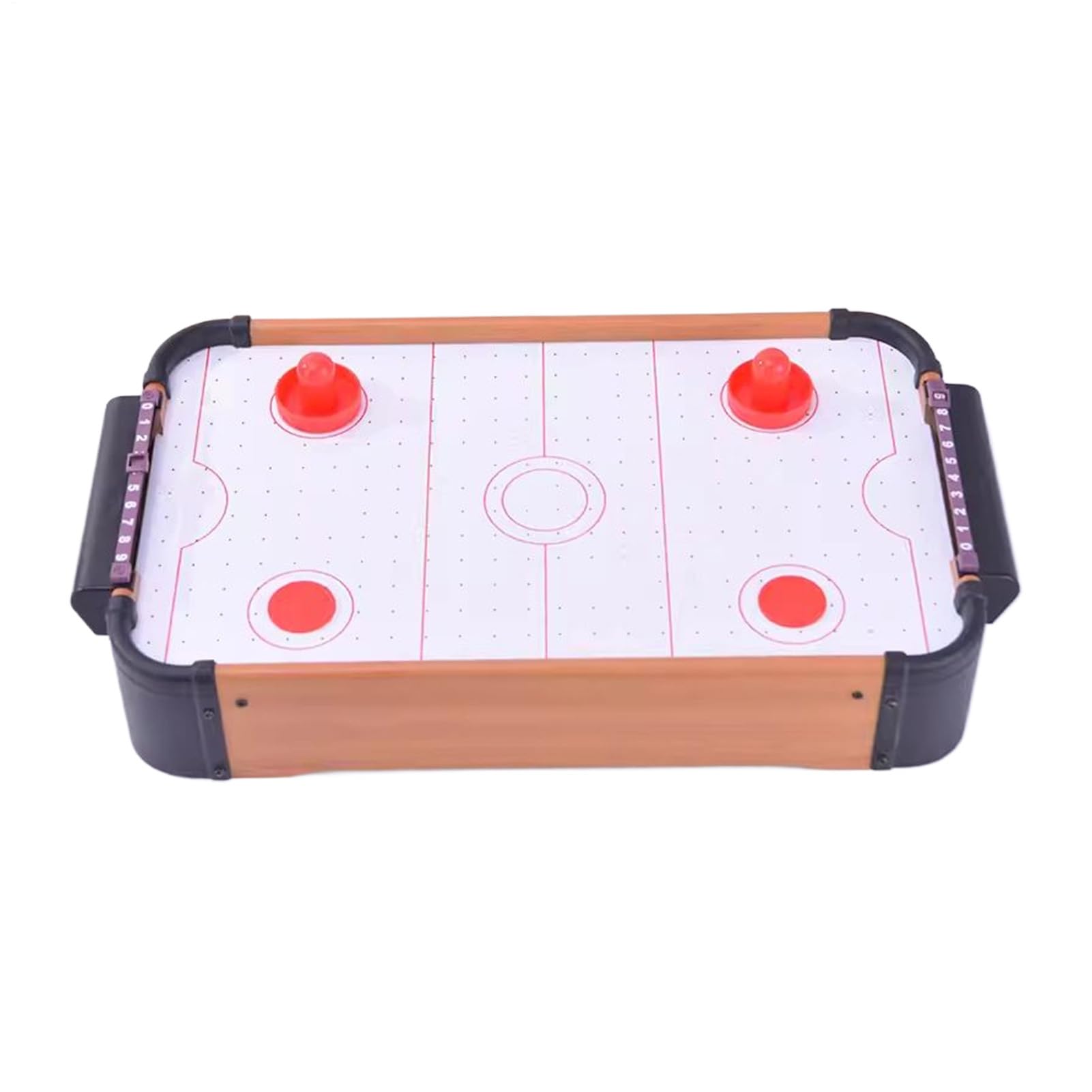 Tavolo Air Hockey Versione Legno Due Giocatori | Hockey Air Soggiorno Stile Arcade Per Festa Di Compleanno Di Natale E Capodanno Per Adolescenti
