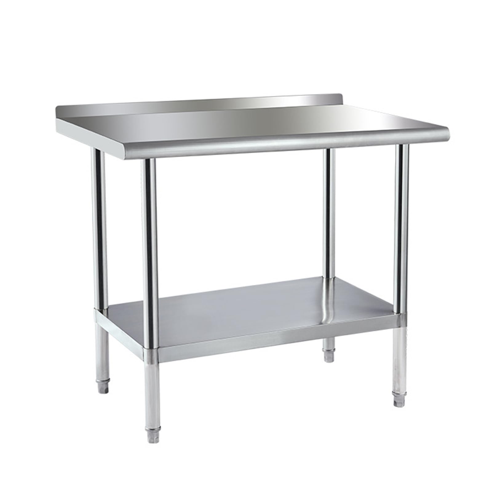 Tavolo Da Lavoro In Acciaio Inossidabile Per Preparazione E Lavoro,Tavolo Da Lavoro Commerciale Per Carichi Pesanti,Tavolo Da Lavoro In Acciaio Inossidabile,Tavolo Per La Preparazione(120cm/47.2in)