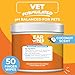 Paw Science Dog Ear Cleaner Wipes – Finger Wipes for Dogs & Cats – Cleaning, Soothing, & Deodorizing Itchy Ears – Pet Ear Relief Solution (Coconut)