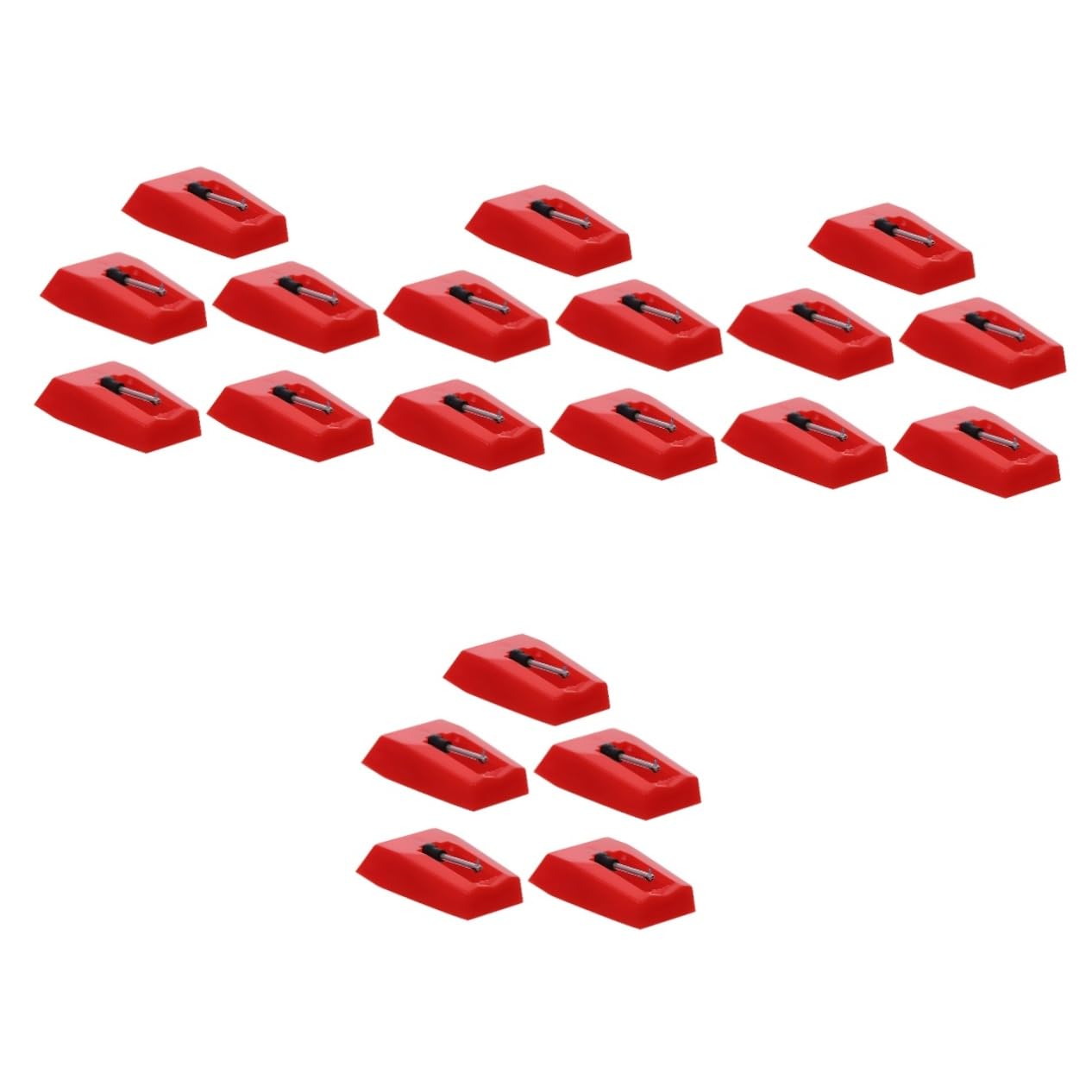 UPKOCH 4 Set Di Puntine Per Giradischi Puntine Di Ricambio Per Giradischi Portatili Facili Da Installare Senza Bisogno Di Amplificatori 5 Pezzi*4